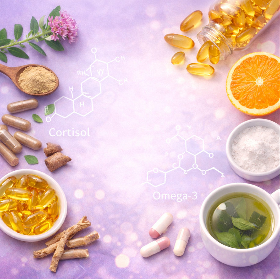 Cortisol élevé : 7 compléments qui peuvent vraiment faire la différence